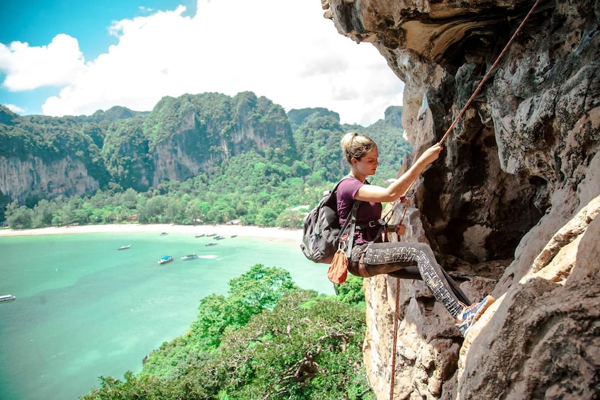Picture 1 for Activity Krabi: Half-Day Rock Climbing at Railay Beach