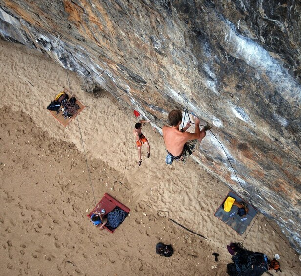 Picture 9 for Activity Krabi: Half-Day Rock Climbing at Railay Beach