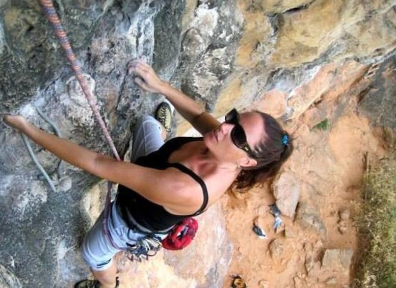 Picture 2 for Activity Krabi: Half-Day Rock Climbing at Railay Beach