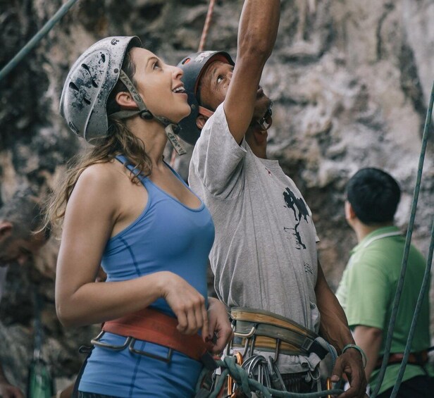 Picture 5 for Activity Krabi: Half-Day Rock Climbing at Railay Beach