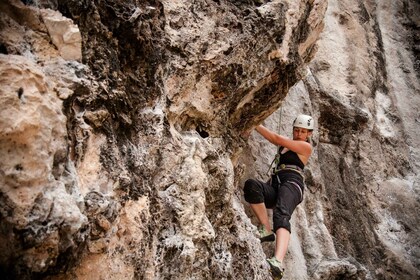 Krabi: Escalada de medio día en la playa de Railay