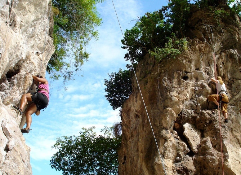 Picture 7 for Activity Krabi: Half-Day Rock Climbing at Railay Beach