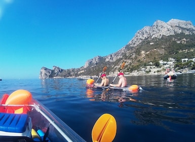 Marina del Cantone: 1.5-Hour Tour in a Transparent Kayak