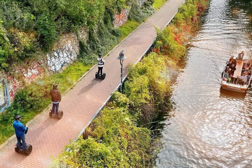 Segway tour along the Karl Heine Canal