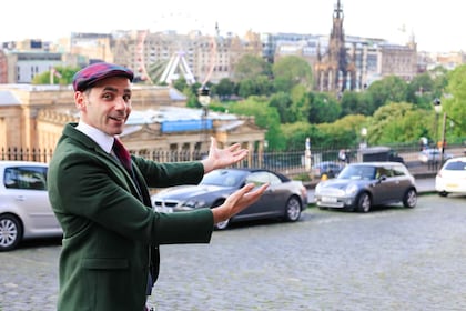 Edinburgh: Comedy wandeltour met professionele komiek