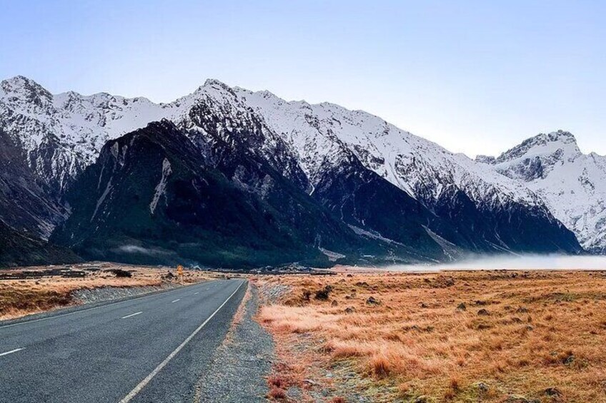 Christchurch - Mt Cook - Queenstown ( or in reverse )