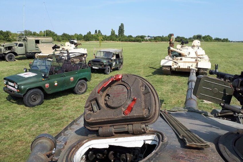 Off-Road Driving Cold War Style in Budapest