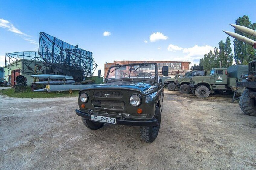 Off-Road Driving Cold War Style in Budapest