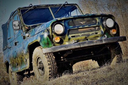 Off-Road Driving Cold War Style in Budapest