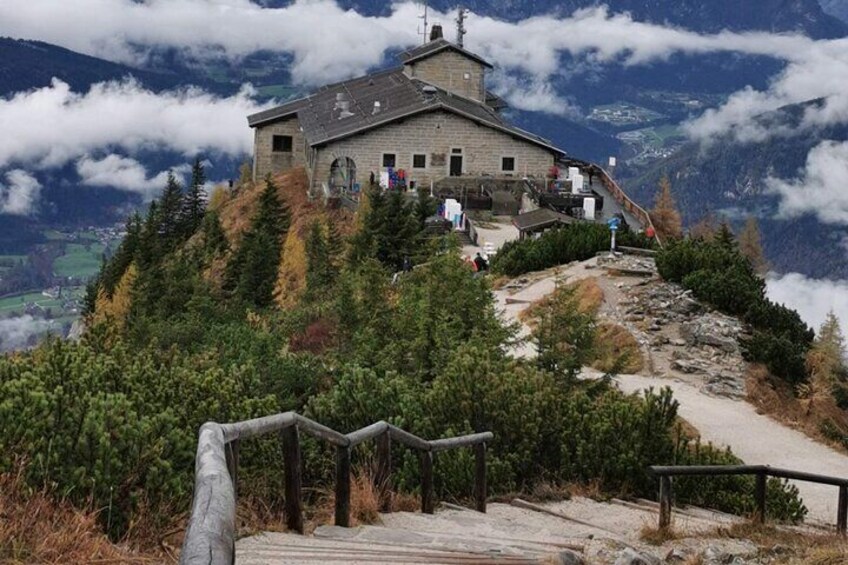 View the Eagles nest from atop. 