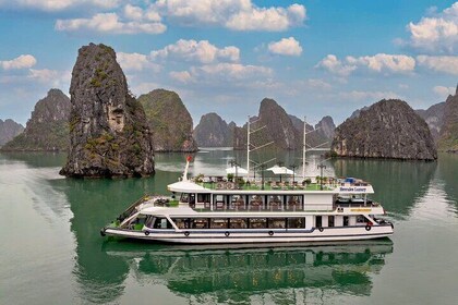 Halong Bay Premium Day Trip: Cave, Kayak, Buffet Lunch & Transfer