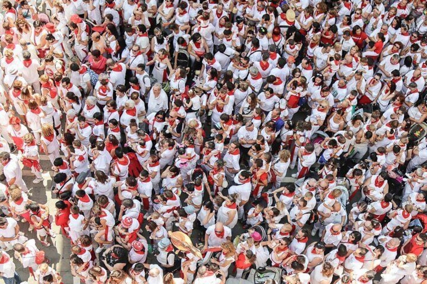 Private Pamplona SAN FERMIN & Bull Run Pick up from San Sebastian