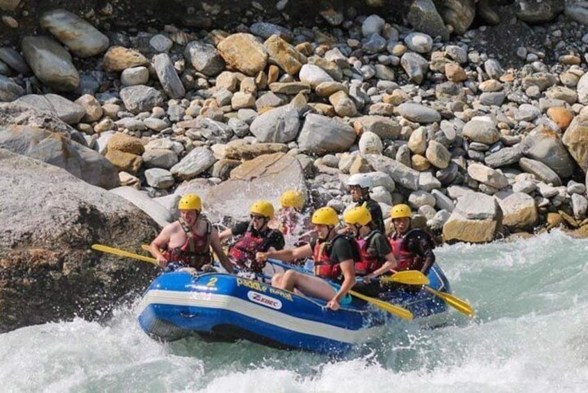 White Water Rafting Trip on the Trishuli River with private luxurious vehicle 