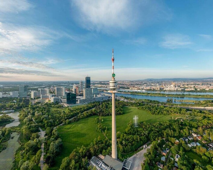 Picture 1 for Activity Vienna: Skip-the-Line Entrance Ticket to the Danube Tower