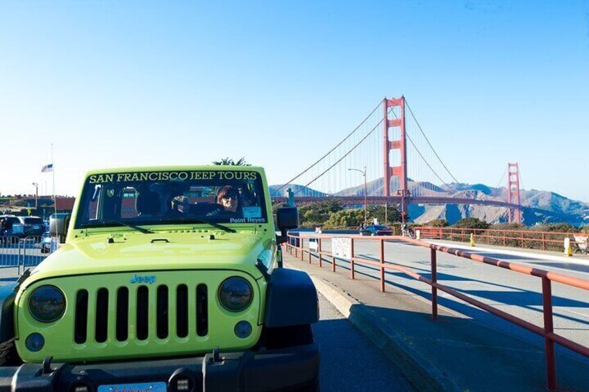 3-Hour Private Group San Francisco Open Top Jeep Tour