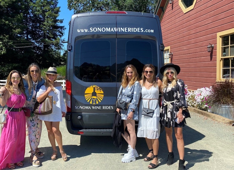 Picture 4 for Activity Sonoma Wine Rides: Join in Small Group Wine Tasting Tours
