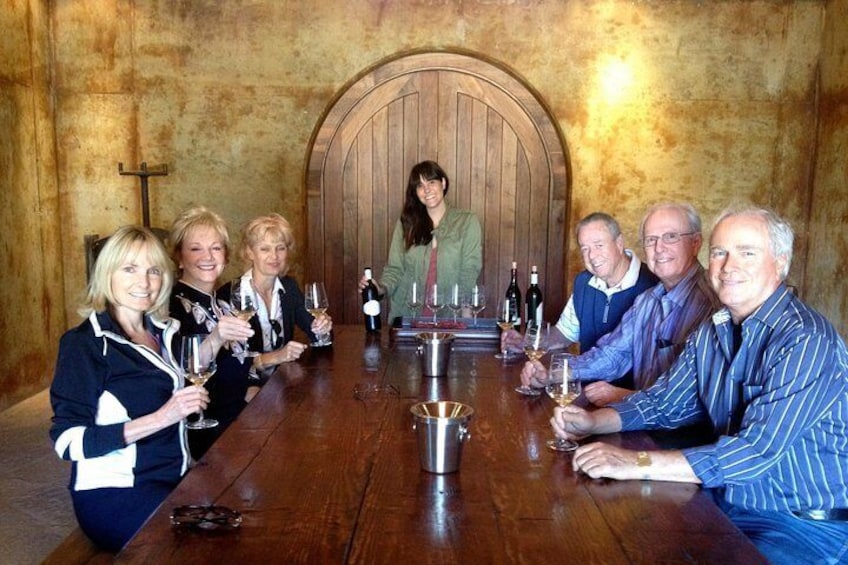 All seated private tastings. No crowded commercial wineries or tasting rooms.
