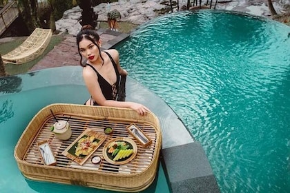 Bali D'Tukad River Club Floating Breakfast with Waterfall Free Access