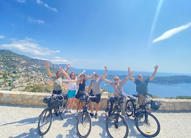 Snyggt: Panoramisk cykeltur på franska Rivieran med E-bike