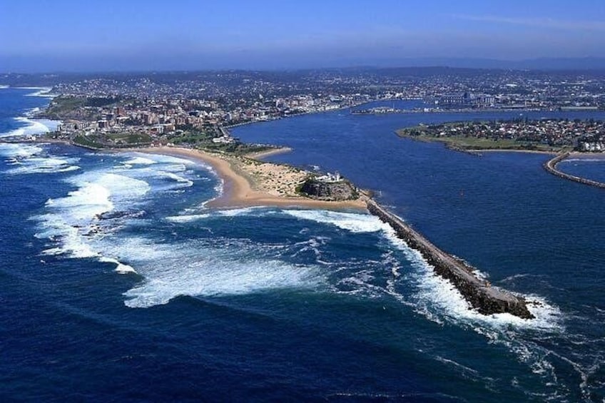 25-30 Minute Newcastle & Macquarie Helicopter Shared Flight