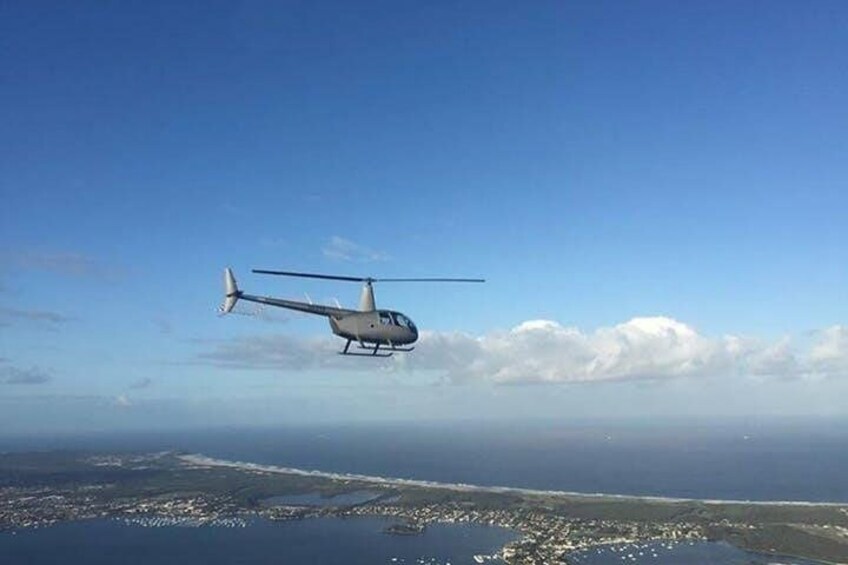 25-30 Minute Newcastle & Macquarie Helicopter Shared Flight