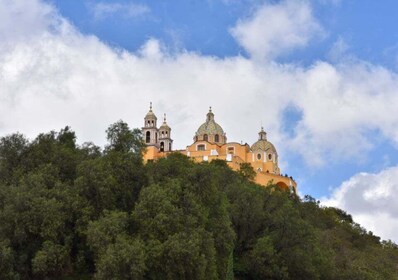 From Puebla: Cholula Pyramid and Churches Half-Day Tour