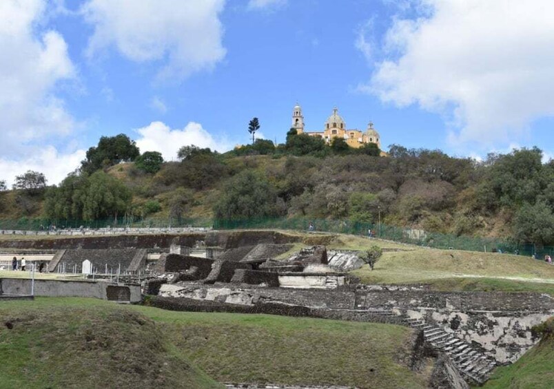 Picture 1 for Activity From Puebla: Cholula Pyramid and Churches Half-Day Tour