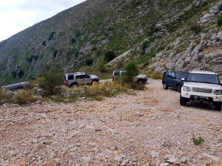 Uncharted Escapes: Land rover Safari Corfu North Route from East Corfu