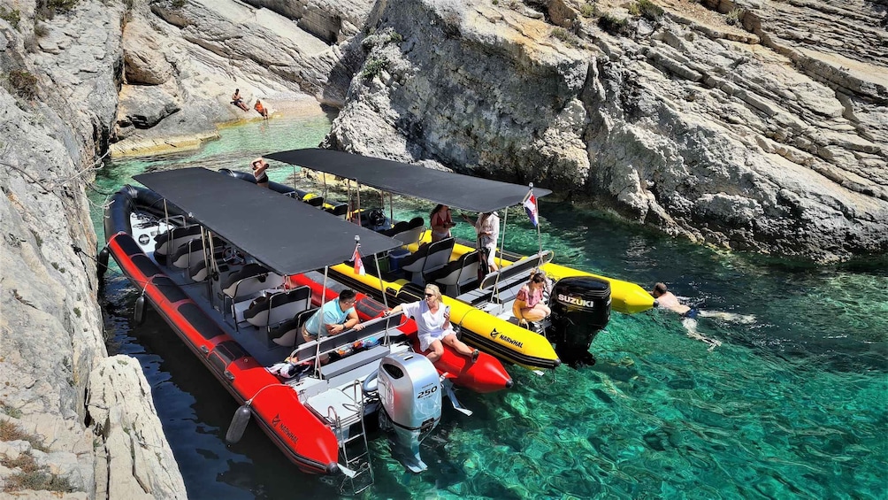 Split: Private Blue Lagoon 3 island full day with speed boat