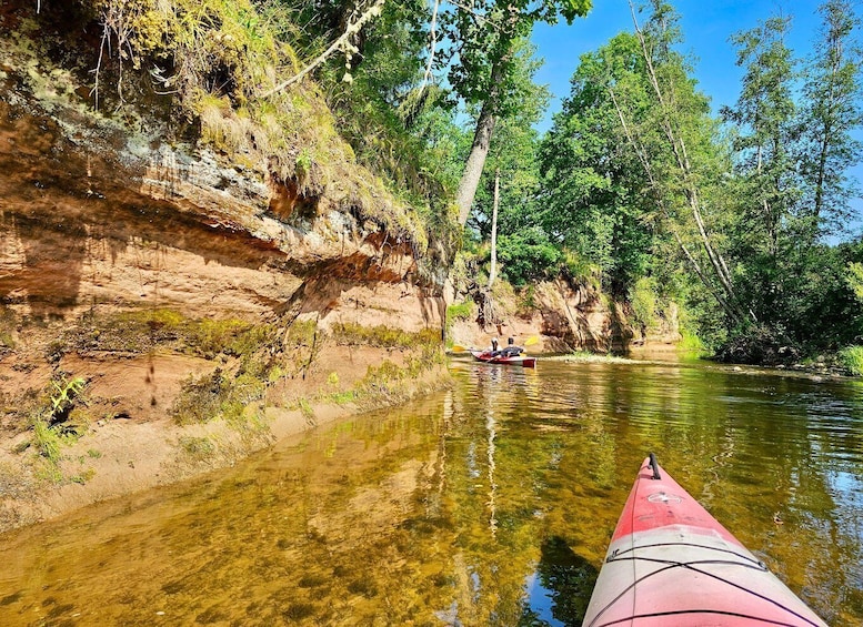 Picture 23 for Activity From Riga: Full-Day Scenic Gauja River Valley Kayaking Trip