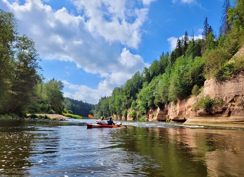 Picture 10 for Activity From Riga: Full-Day Scenic Gauja River Valley Kayaking Trip