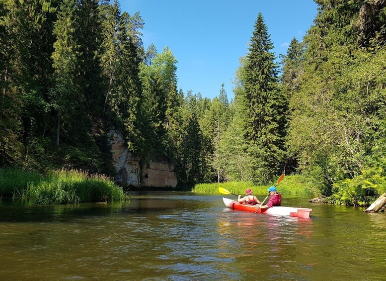 Picture 12 for Activity From Riga: Full-Day Scenic Gauja River Valley Kayaking Trip