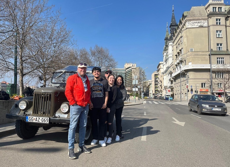 Picture 21 for Activity Budapest: Private City Tour with a Vintage Russian Jeep