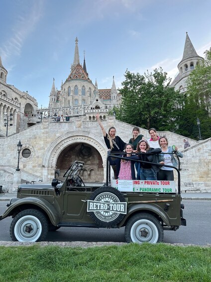 Budapest: Private City Tour with a Vintage Russian Jeep