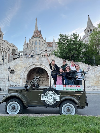 Budapest: Private City Tour with a Vintage Russian Jeep