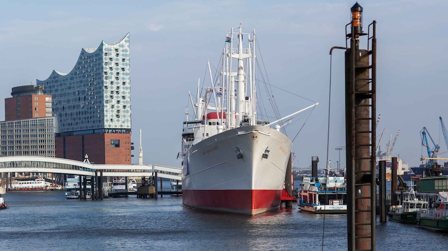 Hamburg: Entrance to the Museum Ship Cap San Diego