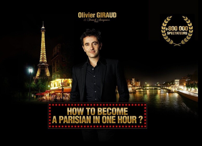 Paris: Comedy Show in English - How to Become a Parisian