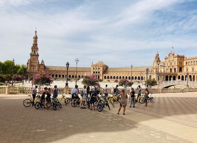 Seville: Relaxing City Bike Tour with a Tour Guide