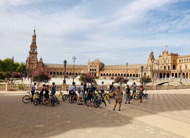 Seville: Relaxing City Bike Tour with a Tour Guide