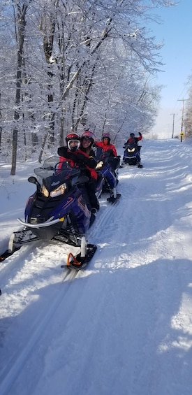 Picture 20 for Activity Quebec City: Guided Snowmobile Tour