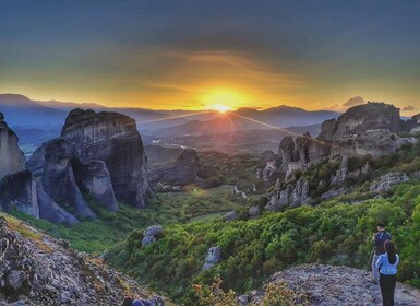 Meteora Abendtour mit atemberaubendem Blick auf den Sonnenuntergang