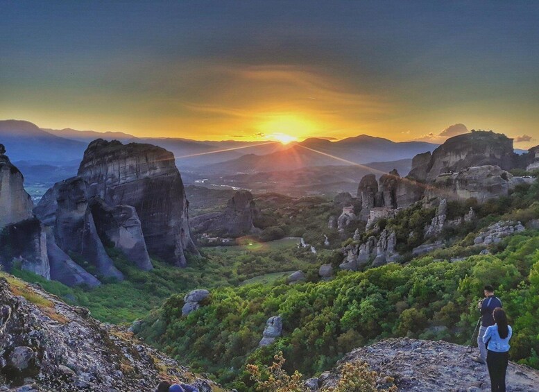 Meteora Evening Tour with Breathtaking Sunset View