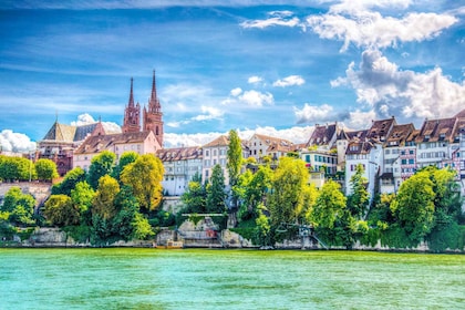 Fra Zürich: Heldagsutforsk Basel og Colmar privat tur