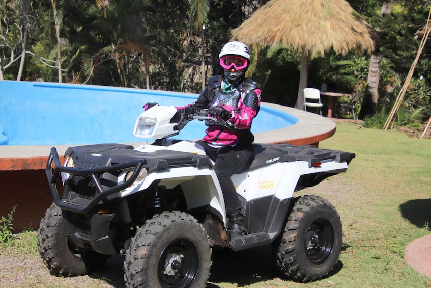 Picture 1 for Activity Puerto Vallarta: Single Rider ATV Tour with Biking