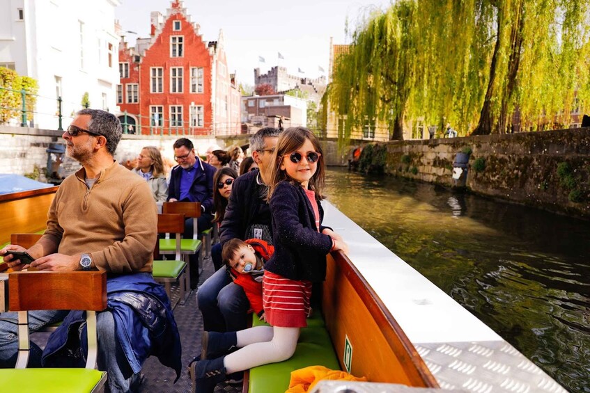 Picture 6 for Activity Ghent: 50-Minute Medieval Center Guided Boat Trip