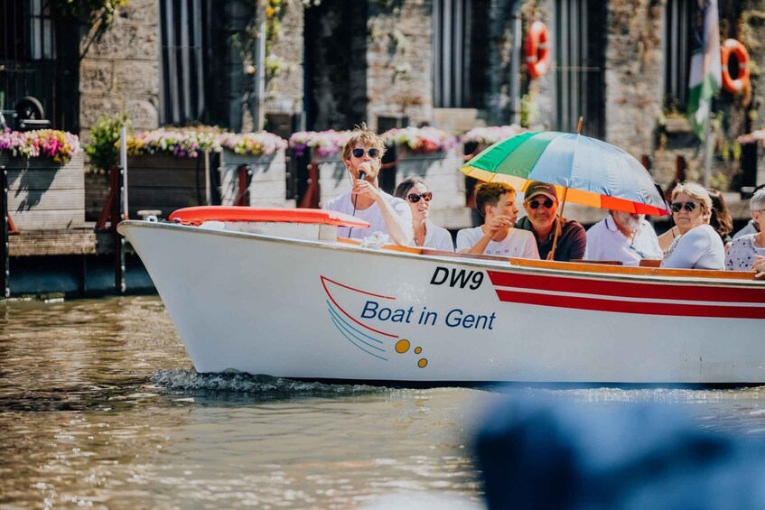 Picture 4 for Activity Ghent: 50-Minute Medieval Center Guided Boat Trip