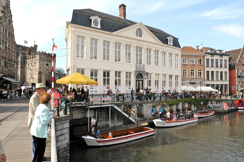 Picture 1 for Activity Ghent: 50-Minute Medieval Center Guided Boat Trip