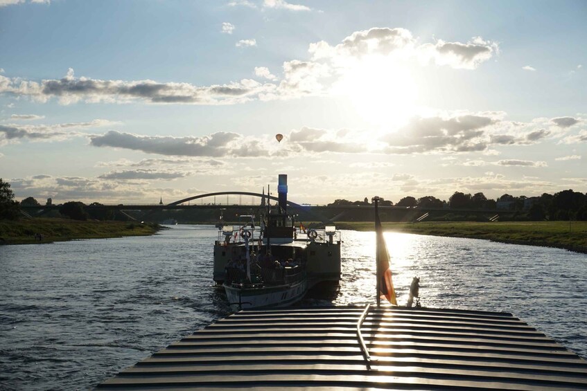 Picture 4 for Activity Dresden: Sunset Paddle Steamer Tour on the Elbe River