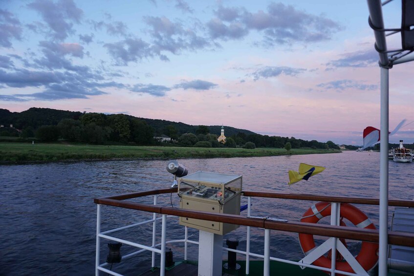 Picture 3 for Activity Dresden: Sunset Paddle Steamer Tour on the Elbe River