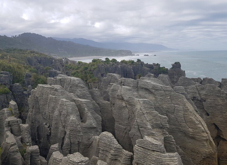 Picture 1 for Activity From Greymouth: Punakaiki Blowholes & Pancake Rocks Tour